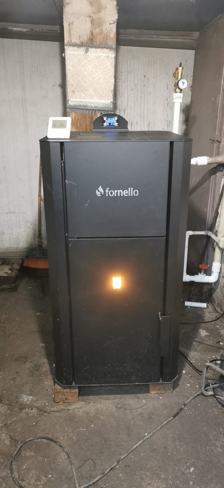 Centrală pe peleți Fornello